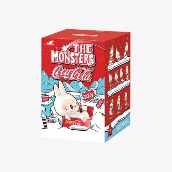 PopMart The Monsters Labubu Coca-Cola Series Collectible Labubu Figure - Picture 1 of 2